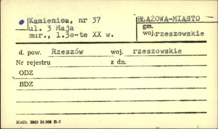 kamienica, skan 1