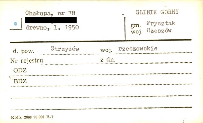 chałupa, skan 1