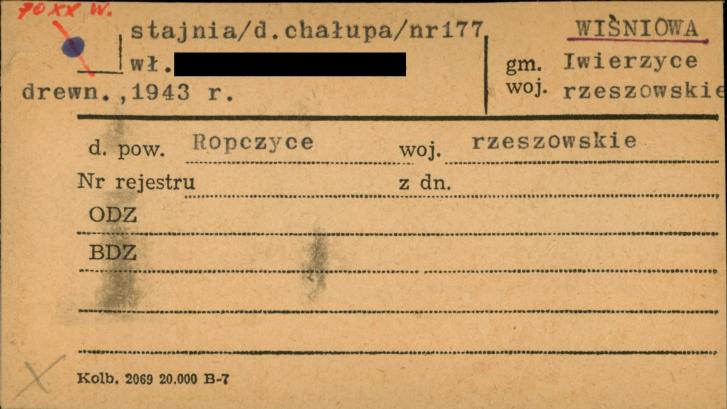 chałupa, ob. stajnia, skan 1