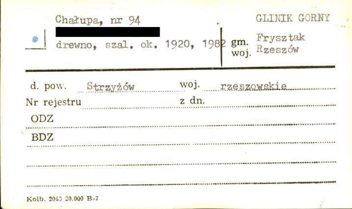chałupa, skan 1