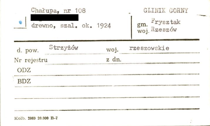 chałupa, skan 1