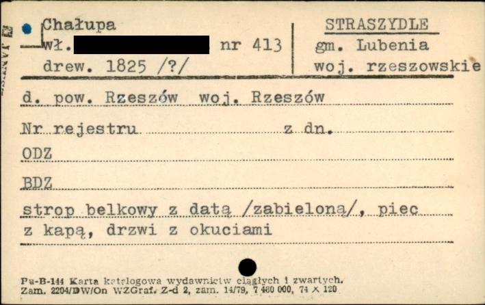 chałupa, skan 1