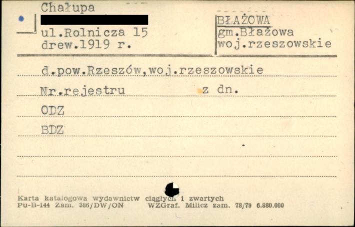 chałupa, skan 1