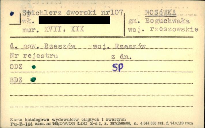 spichlerz dworski, skan 1
