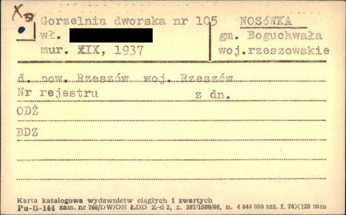 gorzelnia w zespole dworskim, skan 1