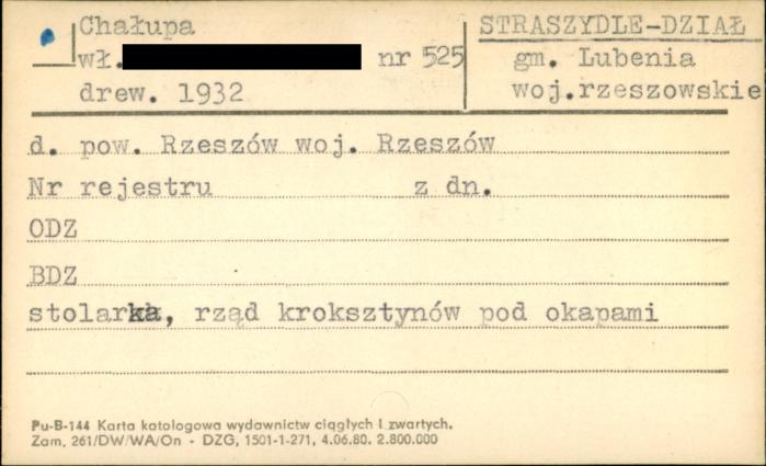 chałupa, skan 1