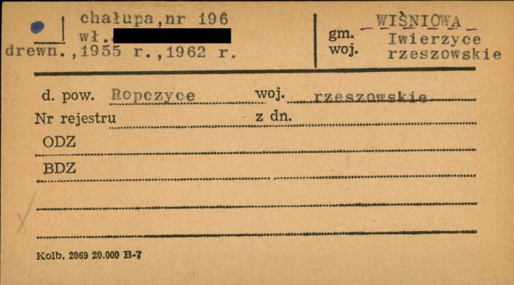 chałupa, skan 1