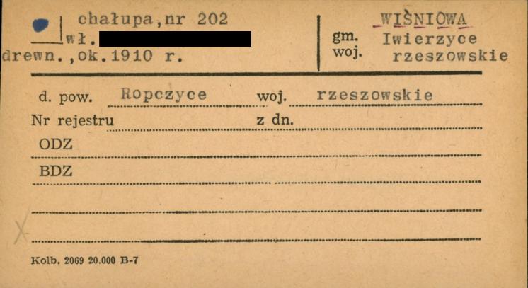 chałupa, skan 1