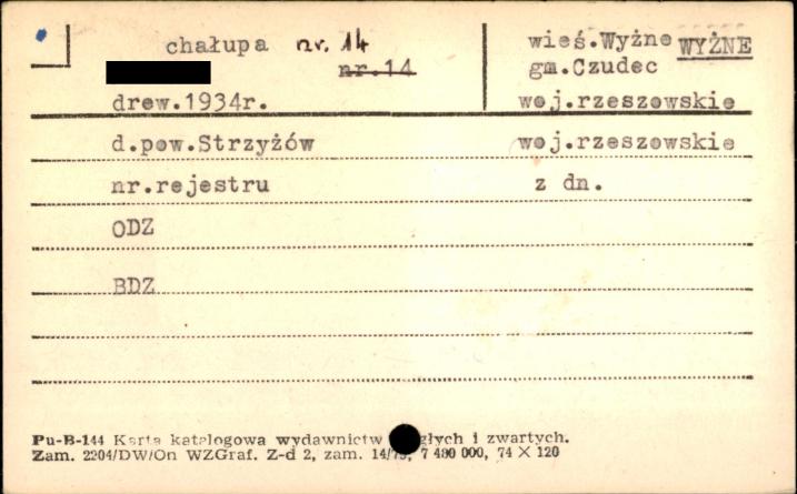 chałupa, skan 1