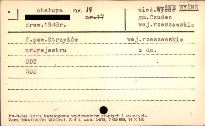chałupa, skan 1