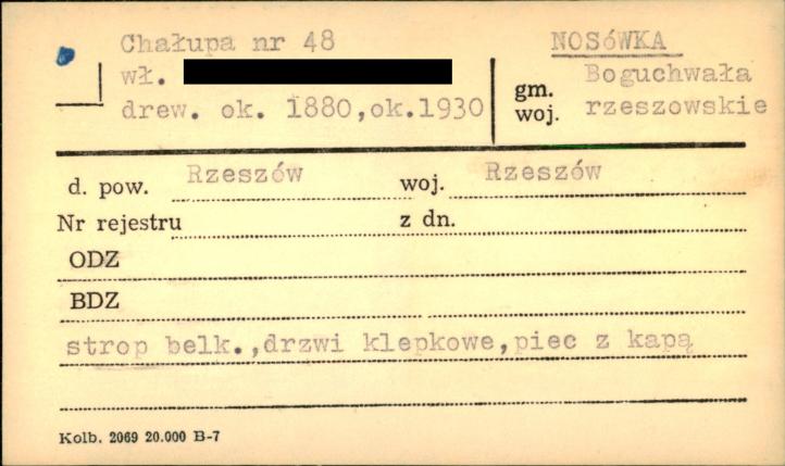 chałupa, skan 1