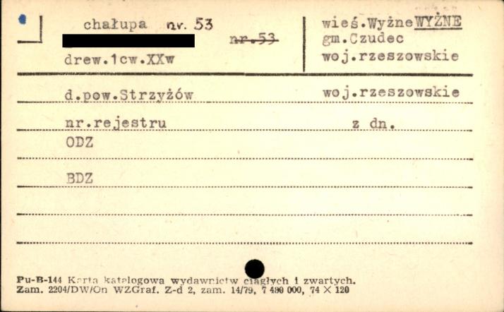 chałupa, skan 1