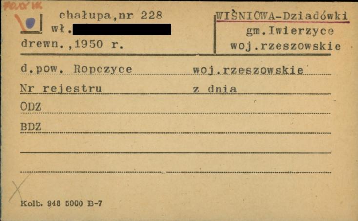 chałupa, skan 1
