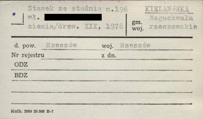stawek ze studnią, skan 1