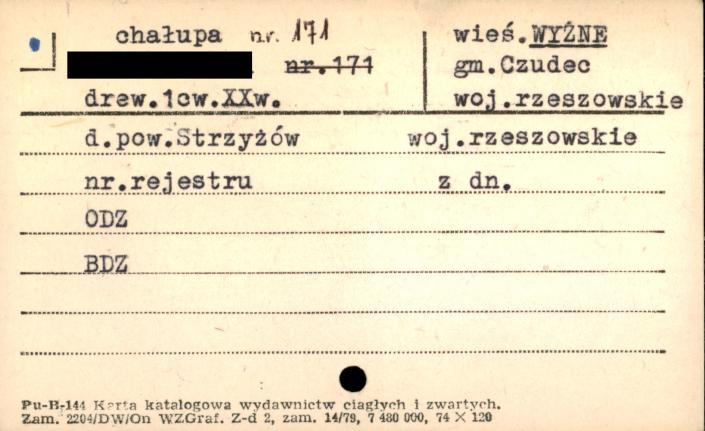 chałupa, skan 1
