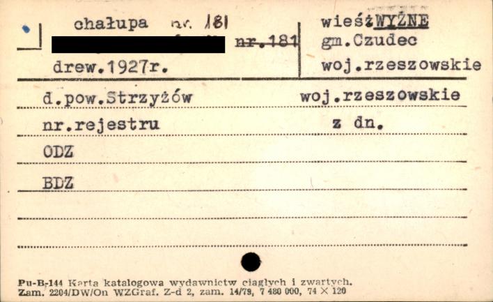 chałupa, skan 1