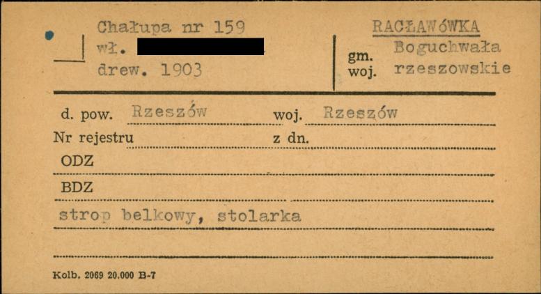 chałupa, skan 1