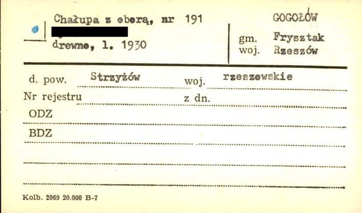 chałupa z oborą, skan 1