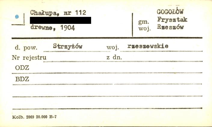 chałupa, skan 1