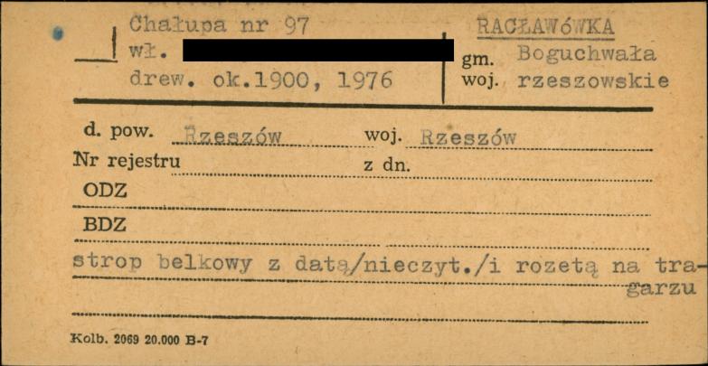 chałupa, skan 1