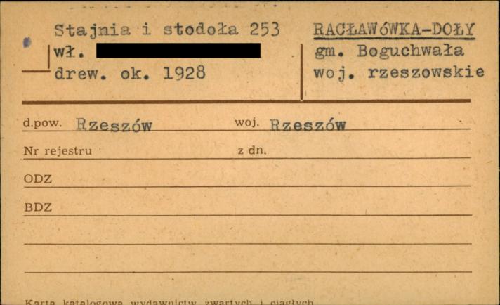 stajnia i stodoła, skan 1