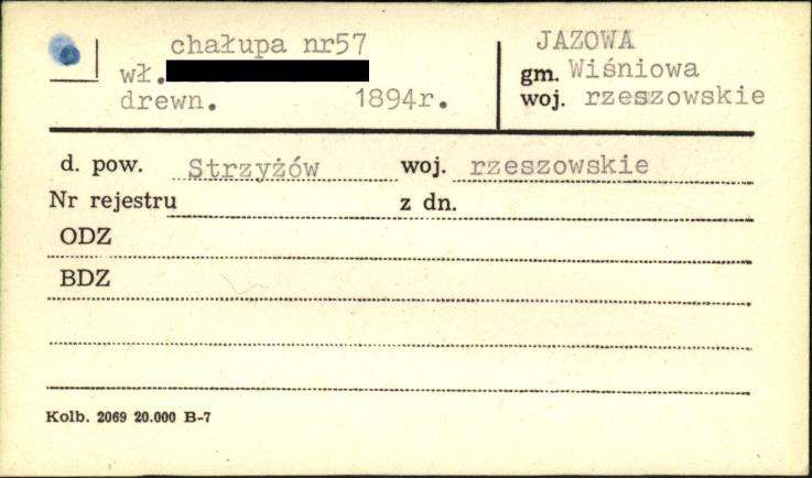 chałupa, skan 1