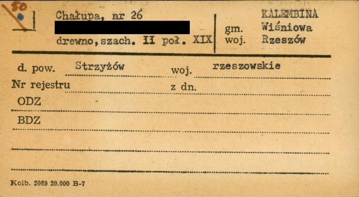 chałupa, skan 1