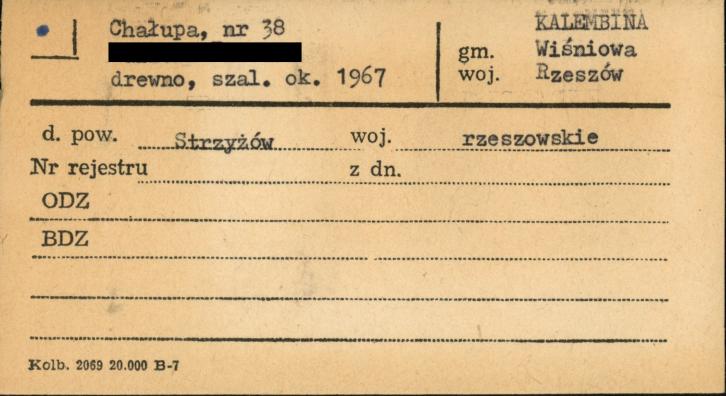 chałupa, skan 1
