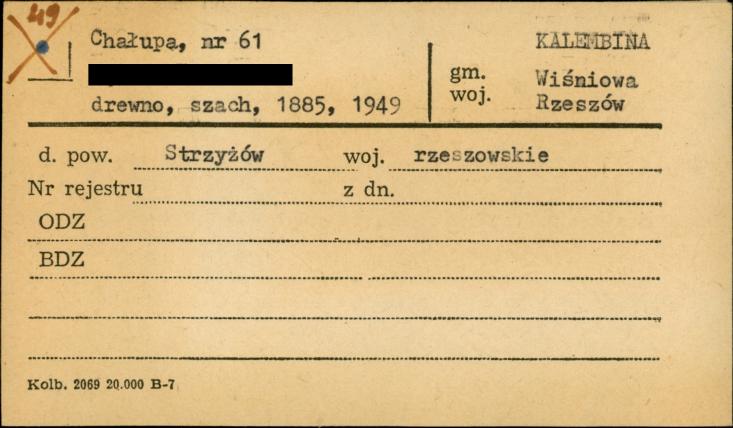 chałupa, skan 1