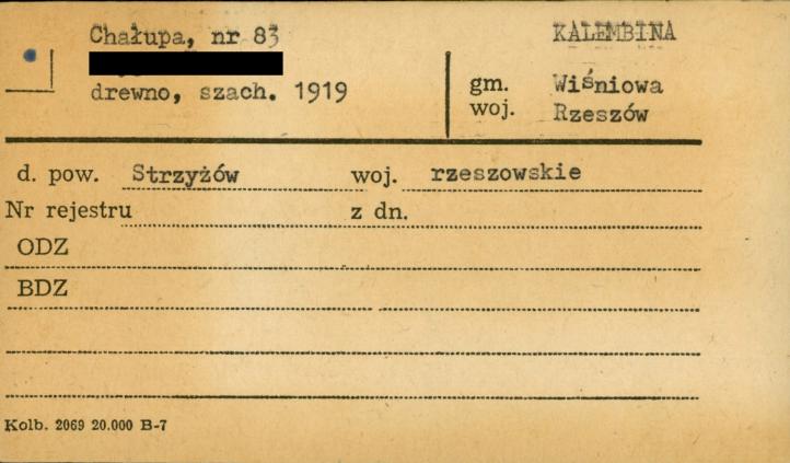 chałupa, skan 1