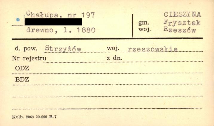 chałupa, skan 1