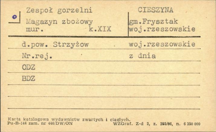 zespół gorzelni - magazyn zbożowy, skan 1