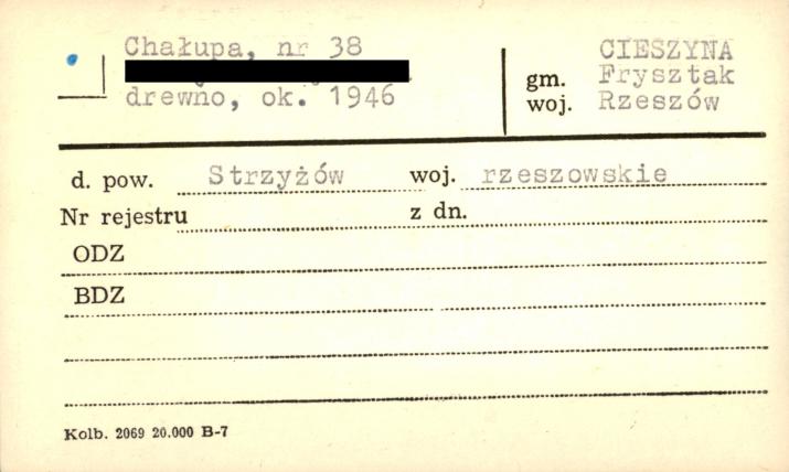 chałupa, skan 1