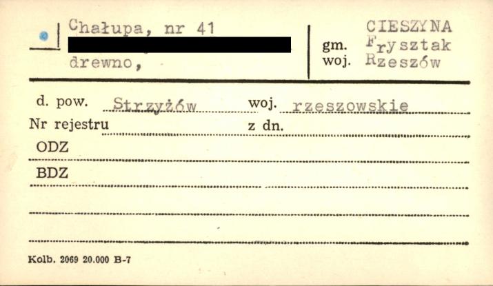 chałupa, skan 1