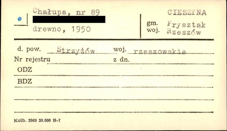 chałupa, skan 1