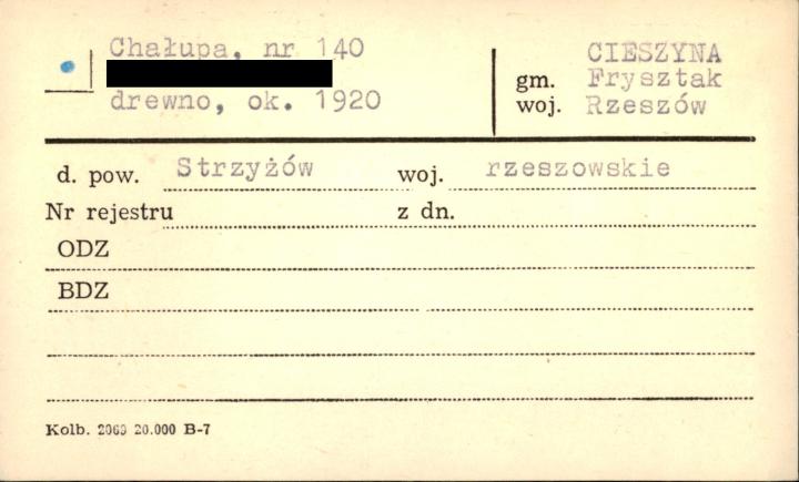 chałupa, skan 1