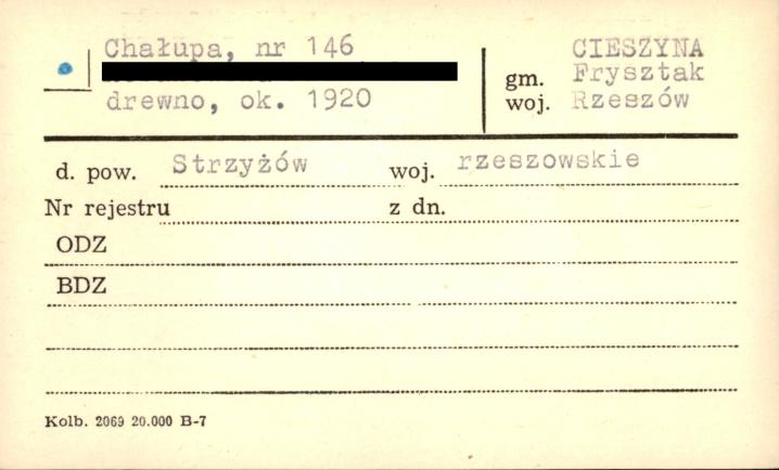 chałupa, skan 1
