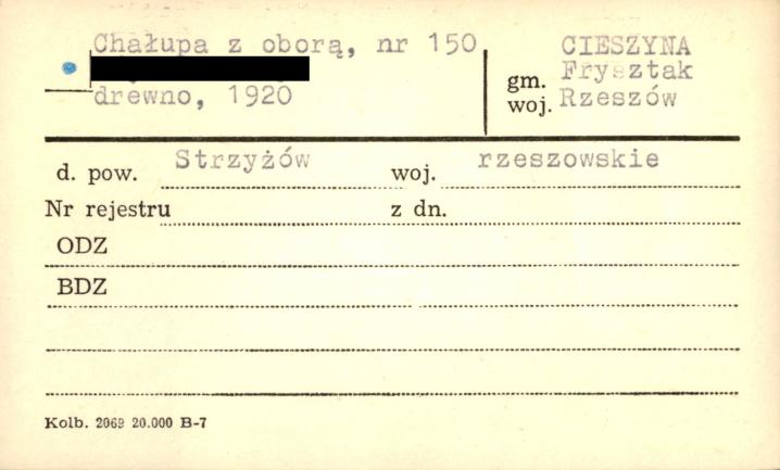 chałupa z oborą, skan 1