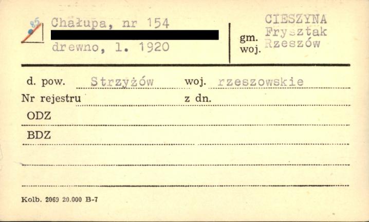 chałupa, skan 1