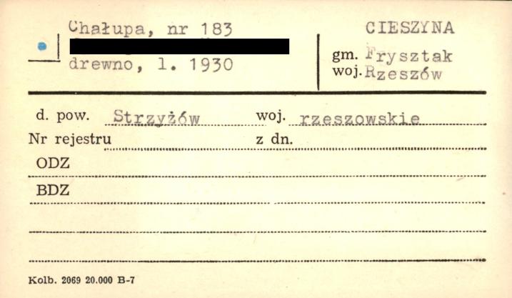 chałupa, skan 1