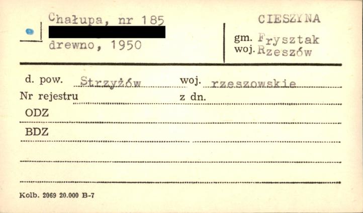 chałupa, skan 1