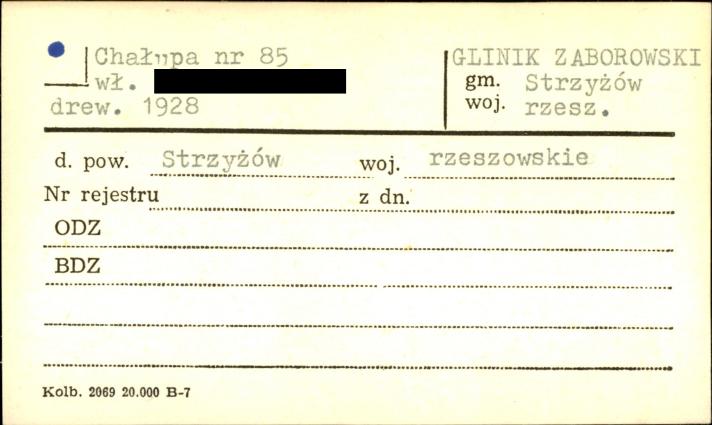 chałupa, skan 1