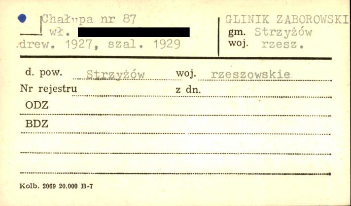 chałupa, skan 1