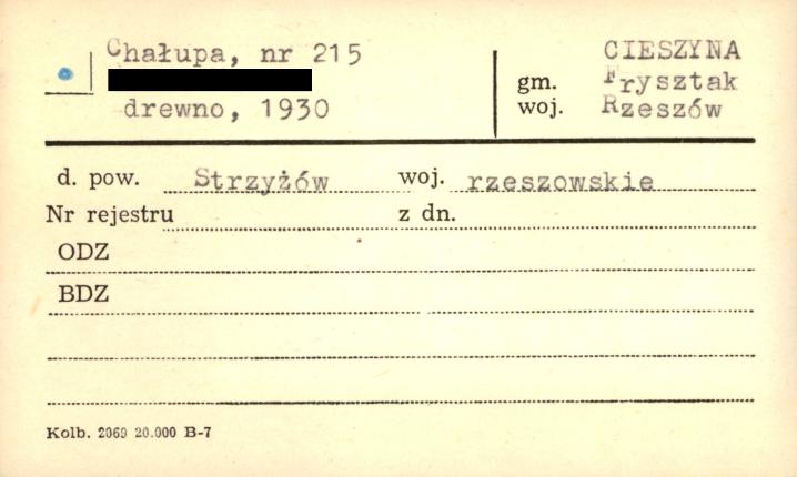 chałupa, skan 1