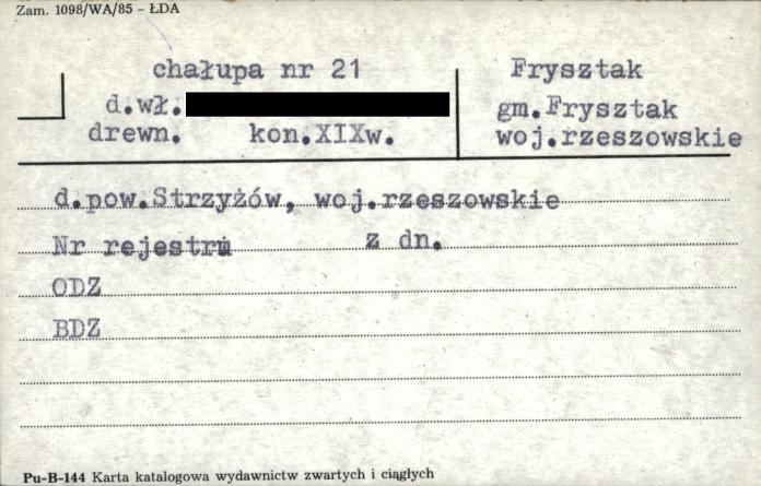 chałupa, skan 1