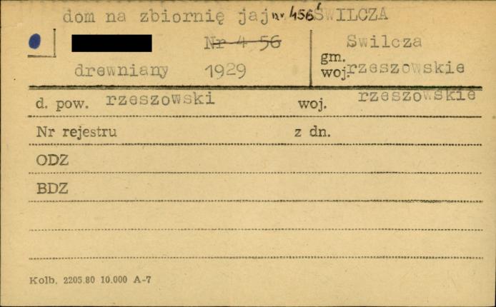 dom na zbiornię jaj, skan 1