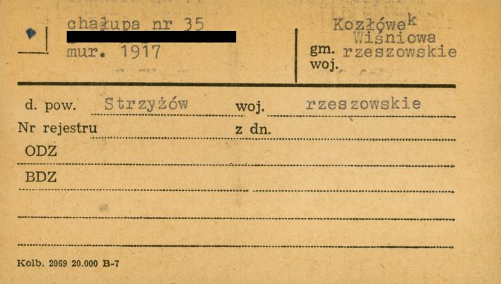 chałupa, skan 1