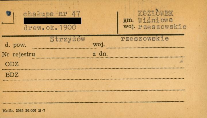 chałupa, skan 1