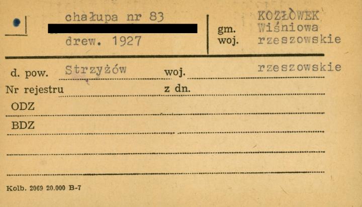 chałupa, skan 1