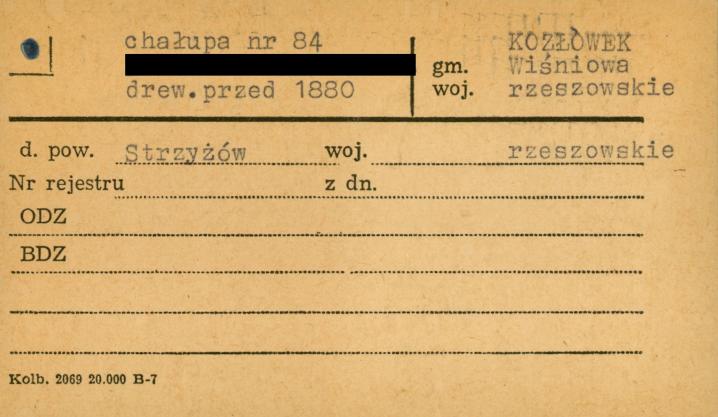 chałupa, skan 1